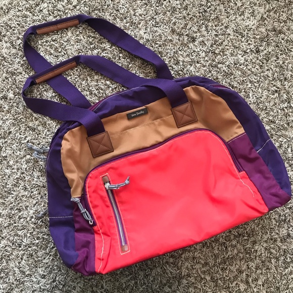 Vera Bradley Handbags - Vera Bradley Color-block Traveler Bag
